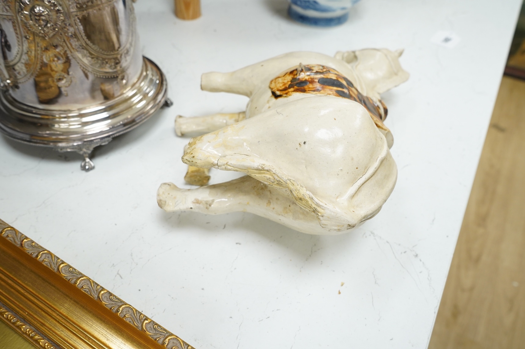 A Chinese Tang style horse, 26cm high